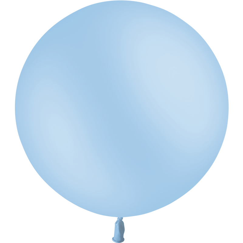 ballon blanc pastel 60 cm